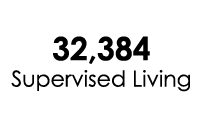 32,384 Supervised Living 