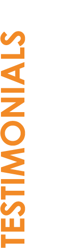 TESTIMONIALS