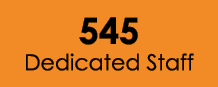545 Dedicated Staff