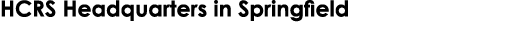 HCRS Headquarters in Springfield